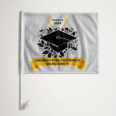 Steag auto personalizat - Absolvire