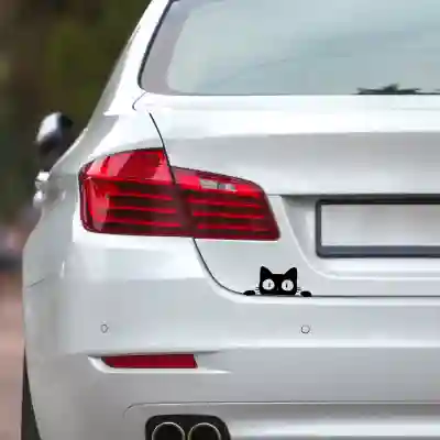 Sticker auto - Pisica