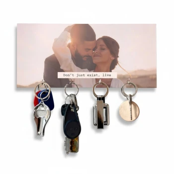 Suport de chei personalizat pentru perete