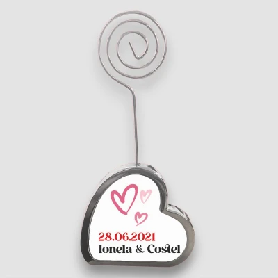 Suport foto inima - Nume & Data