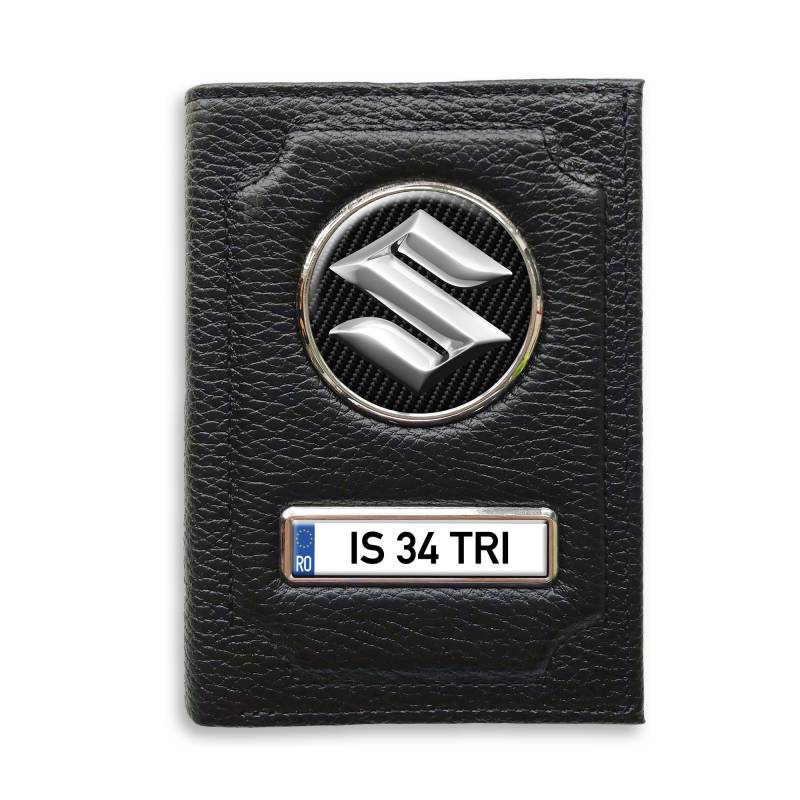Portofel cu compartiment pentru bani Suzuki Silver