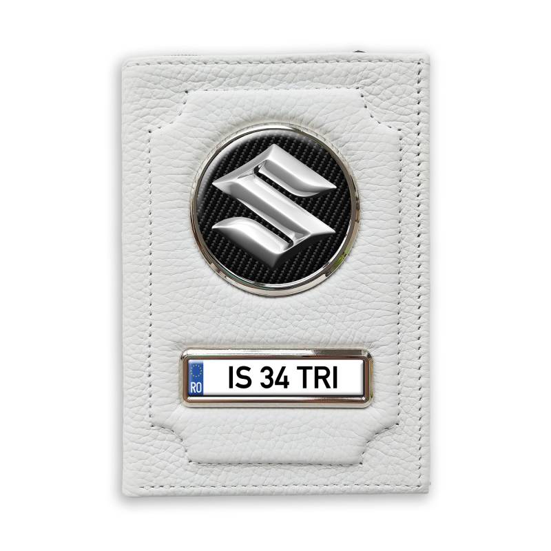 Portofel cu compartiment pentru bani Suzuki Silver