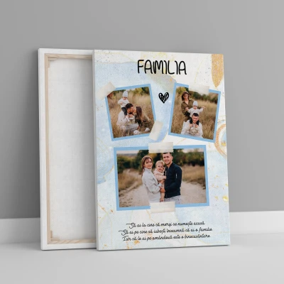 Tablou personalizat - Familia