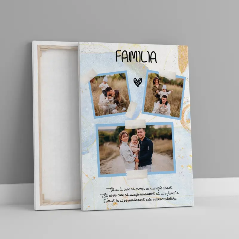 Tablou personalizat - Familia