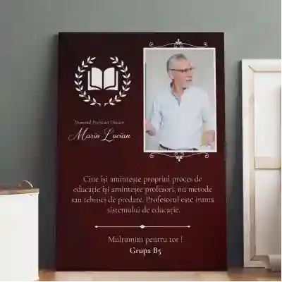 Tabou personalizat - Pentru domnul profesor