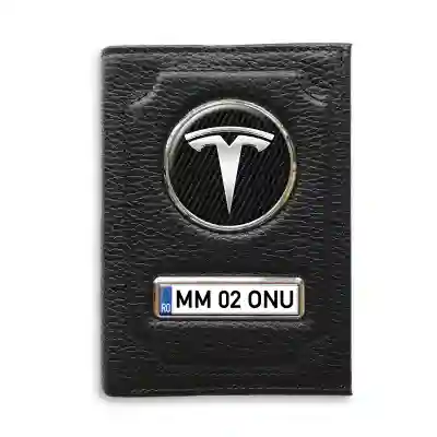Portofel cu compartiment pentru bani Tesla
