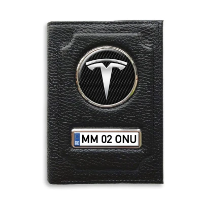 Portofel cu compartiment pentru bani Tesla