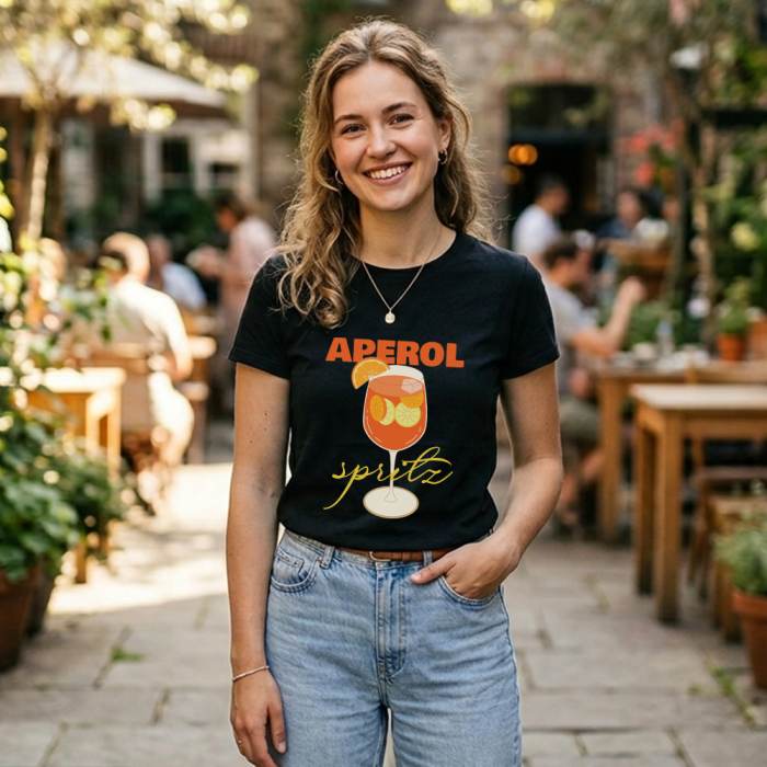 Tricou Personalizat pentru Femei - Aperol Spritz