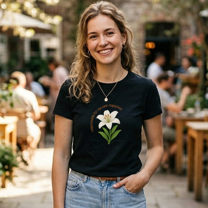 Tricou Personalizat pentru Femei - Responsible for my own happines