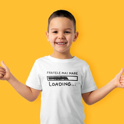 Tricou personalizat pentru copii - Loading