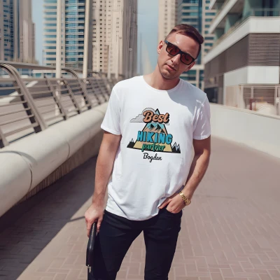Tricou pentru barbati personalizat - Best hiking