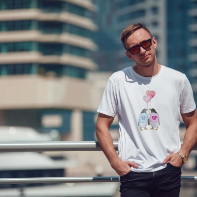 Tricou personalizat pentru Barbati - Pinguini