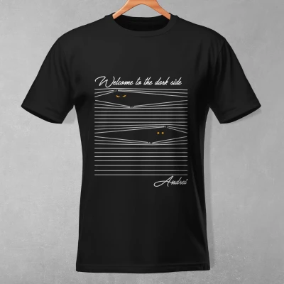 Tricou personalizat - Ochi de liliac