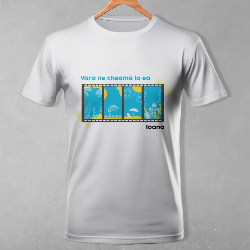 Tricou personalizat - Vara ne cheama