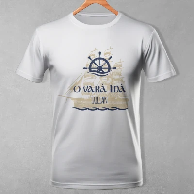 Tricou pentru barbati personalizat - O vara lina