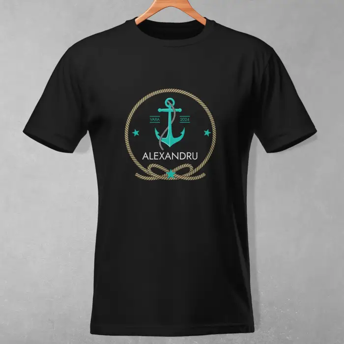 Tricou pentru barbati personalizat - Ancora