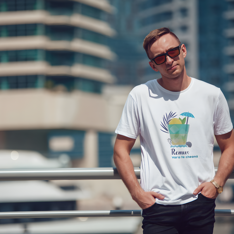 Tricou pentru barbati personalizat - Drink