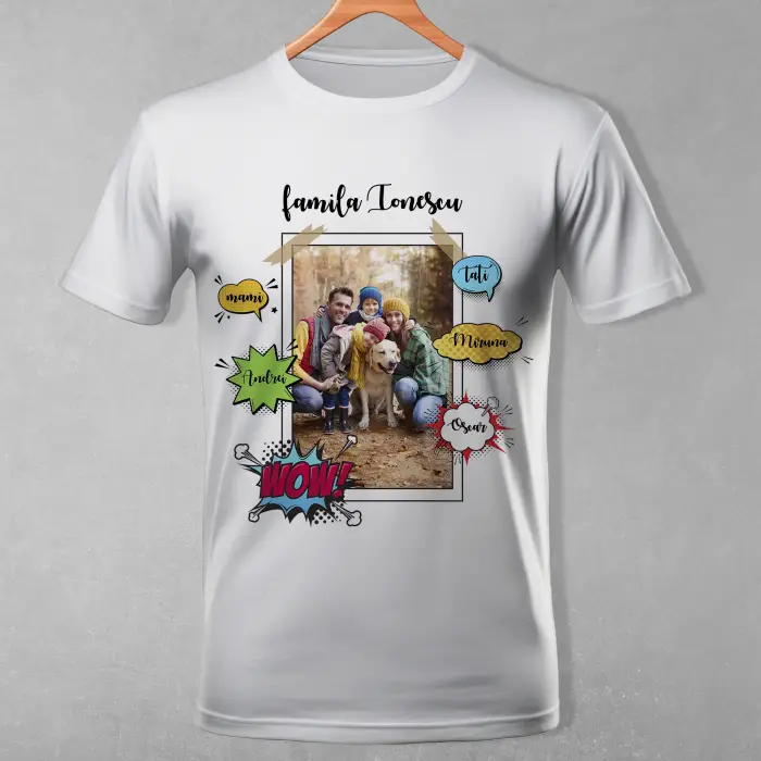 Tricou pentru barbati personalizat - Family dog Tricou pentru barbati personalizat - Family dog