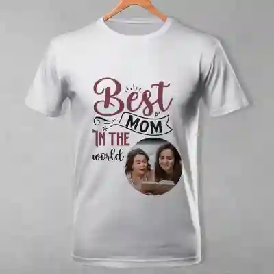 Tricou personalizat - Best mom in the world