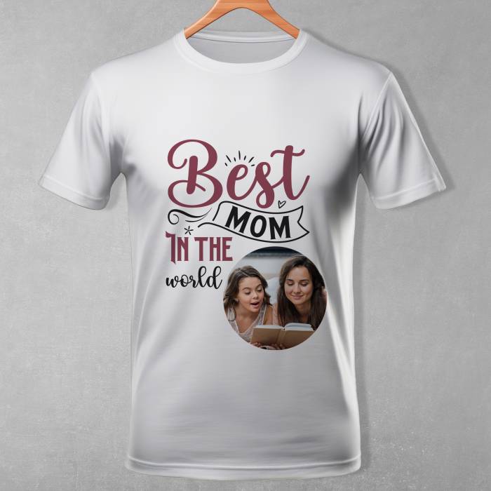 Tricou Personalizat pentru Femei - Best mom in the world