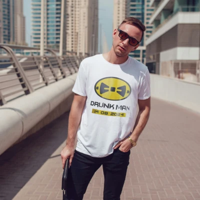 Tricou personalizat pentru petrecerea burlacilor - Beat man