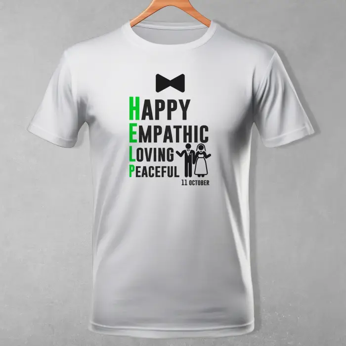 Tricou personalizat pentru petrecerea burlacitelor - Help
