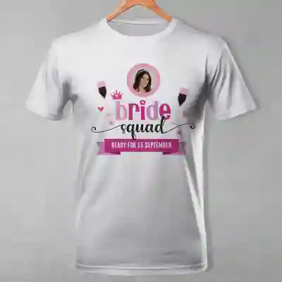 Tricou personalizat - The bride squad