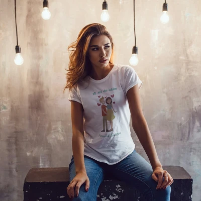 Tricou dama personalizat - Ani de iubire