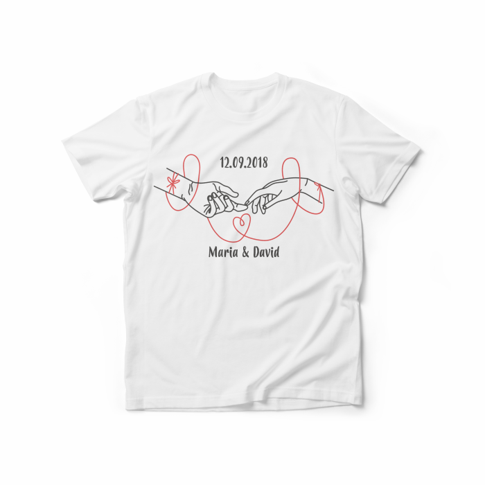 Tricou Personalizat pentru Barbati - Invisible String Theory