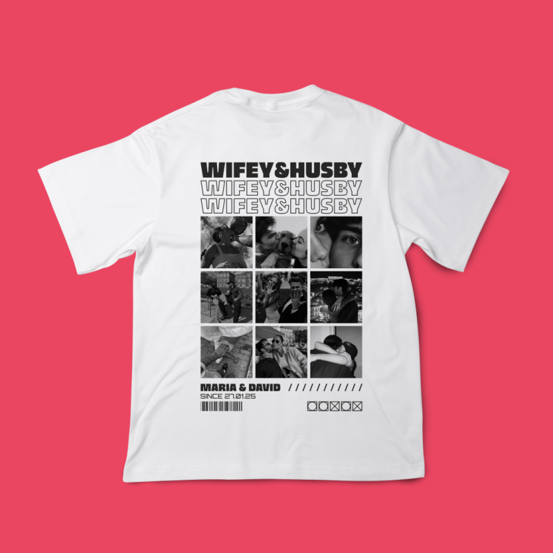 Tricou Personalizat - Wifei & Husby