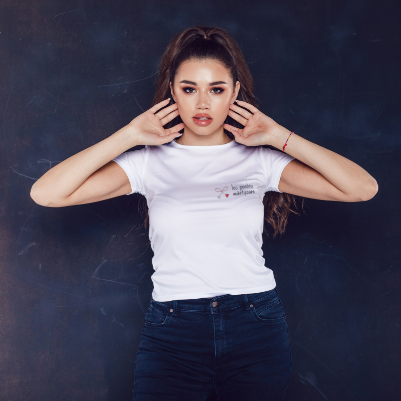 Tricou Personalizat pentru Femei - Loc pentru Martisor