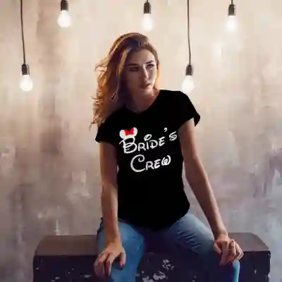 Tricou pentru burlacite personalizat - Bride's Crew