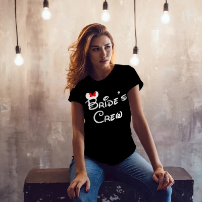 Tricou personalizat pentru petrecerea burlacitelor - Bride's Crew