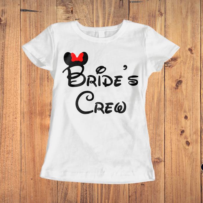 Tricou pentru burlacite personalizat - Bride's Crew