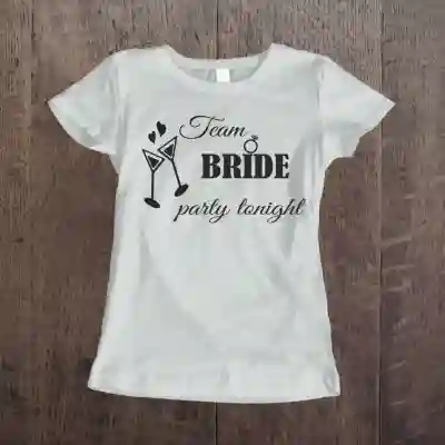 Tricou pentru burlacite personalizat - Echipa Miresei