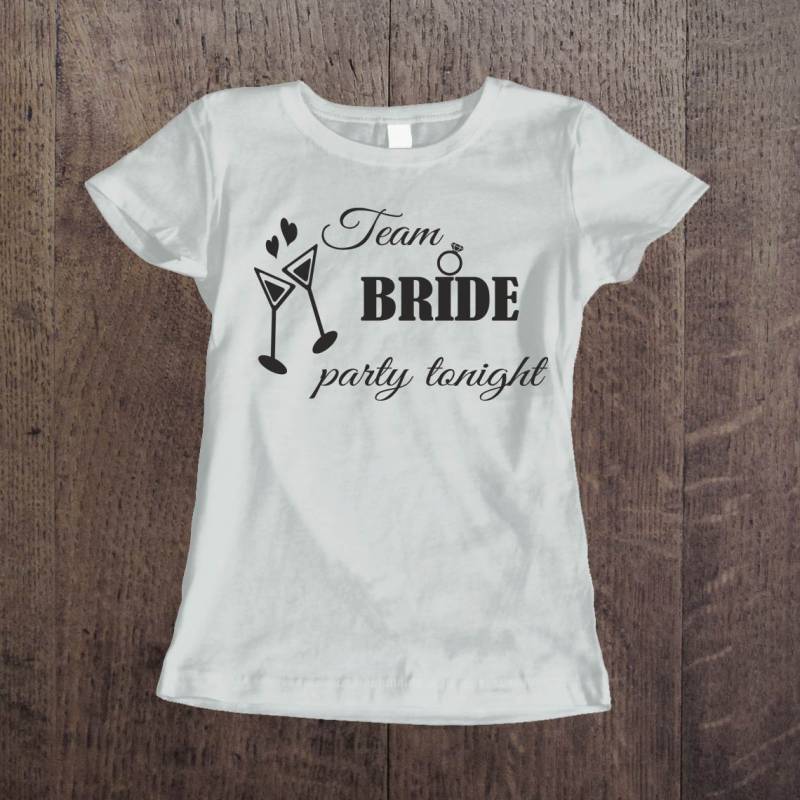 Tricou pentru burlacite personalizat - Echipa Miresei