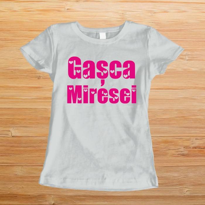 Tricou personalizat pentru petrecerea burlacitelor - Gasca miresei