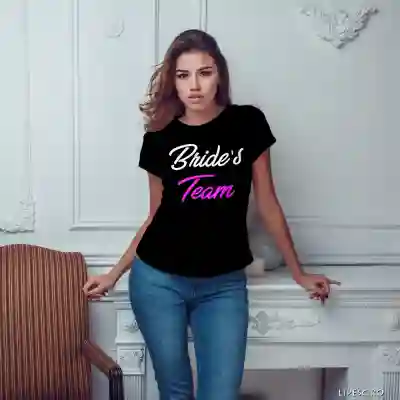 Tricou pentru burlacite personalizat - Bride's team