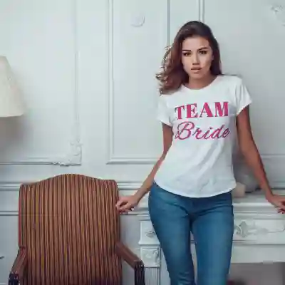Tricou pentru burlacite personalizat - Bridal Gang