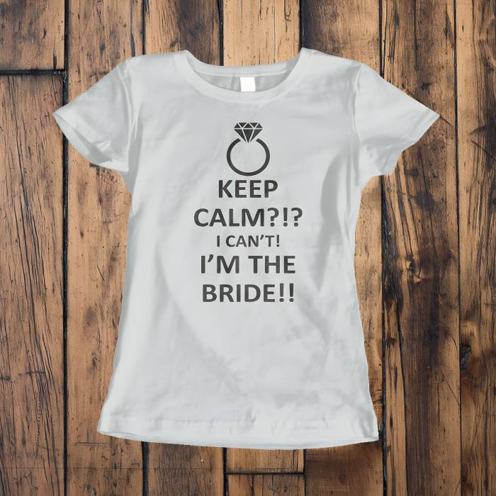 Tricou pentru mireasa personalizat - I'm the bride