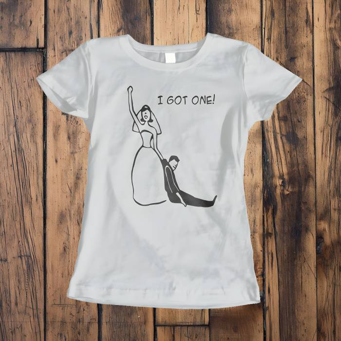 Tricou pentru mireasa personalizat - I got one