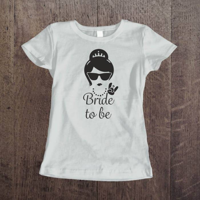 Tricou personalizat pentru petrecerea burlacitelor - Future bride