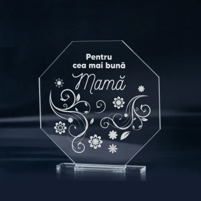 Trofeu personalizat - Cea mai buna mama