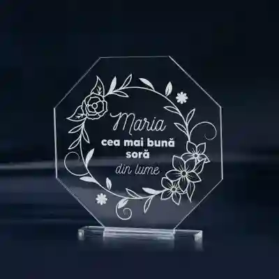 Trofeu personalizat - Cea mai buna sora