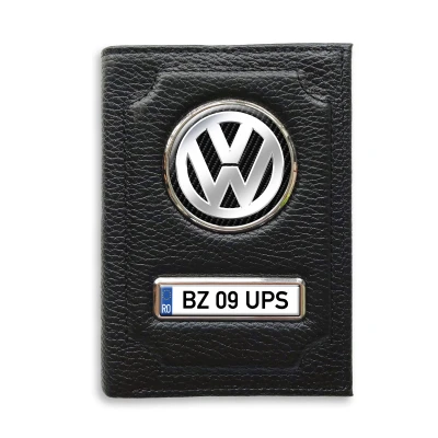 Portofel cu compartiment pentru bani Volkswagen Silver