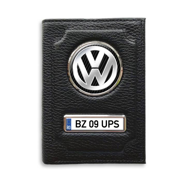 Portofel cu compartiment pentru bani Volkswagen Silver