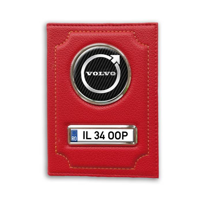 Port document personalizat Volvo Silver