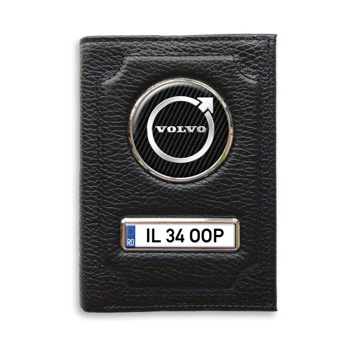 Portofel cu compartiment pentru bani Volvo Silver
