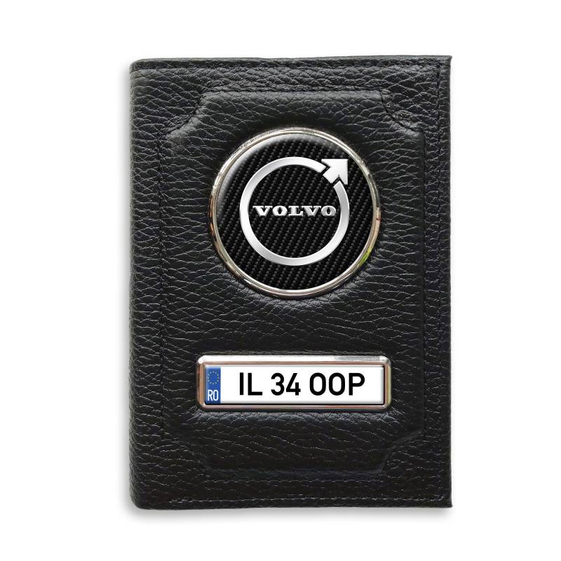 Portofel cu compartiment pentru bani Volvo Silver