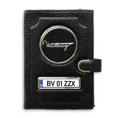 Portofel cu compartiment pentru bani cu clema Wartburg